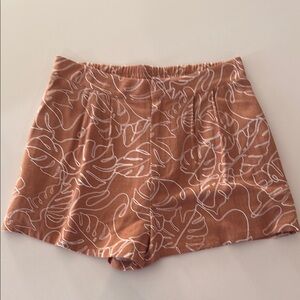 Women's linen/rayon shorts Small